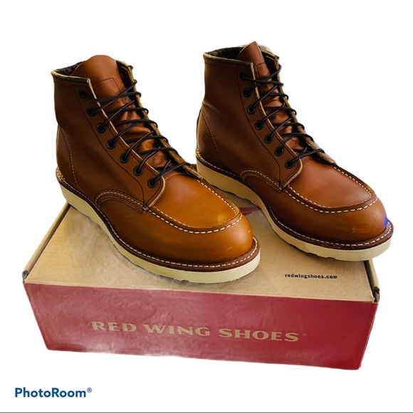 Red Wing Shoes Other - Men's Red Wing Soft Toe Brown Boots Size 9D